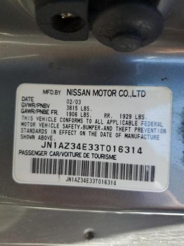 Photo 11 VIN: JN1AZ34E33T016314 - NISSAN 350Z 