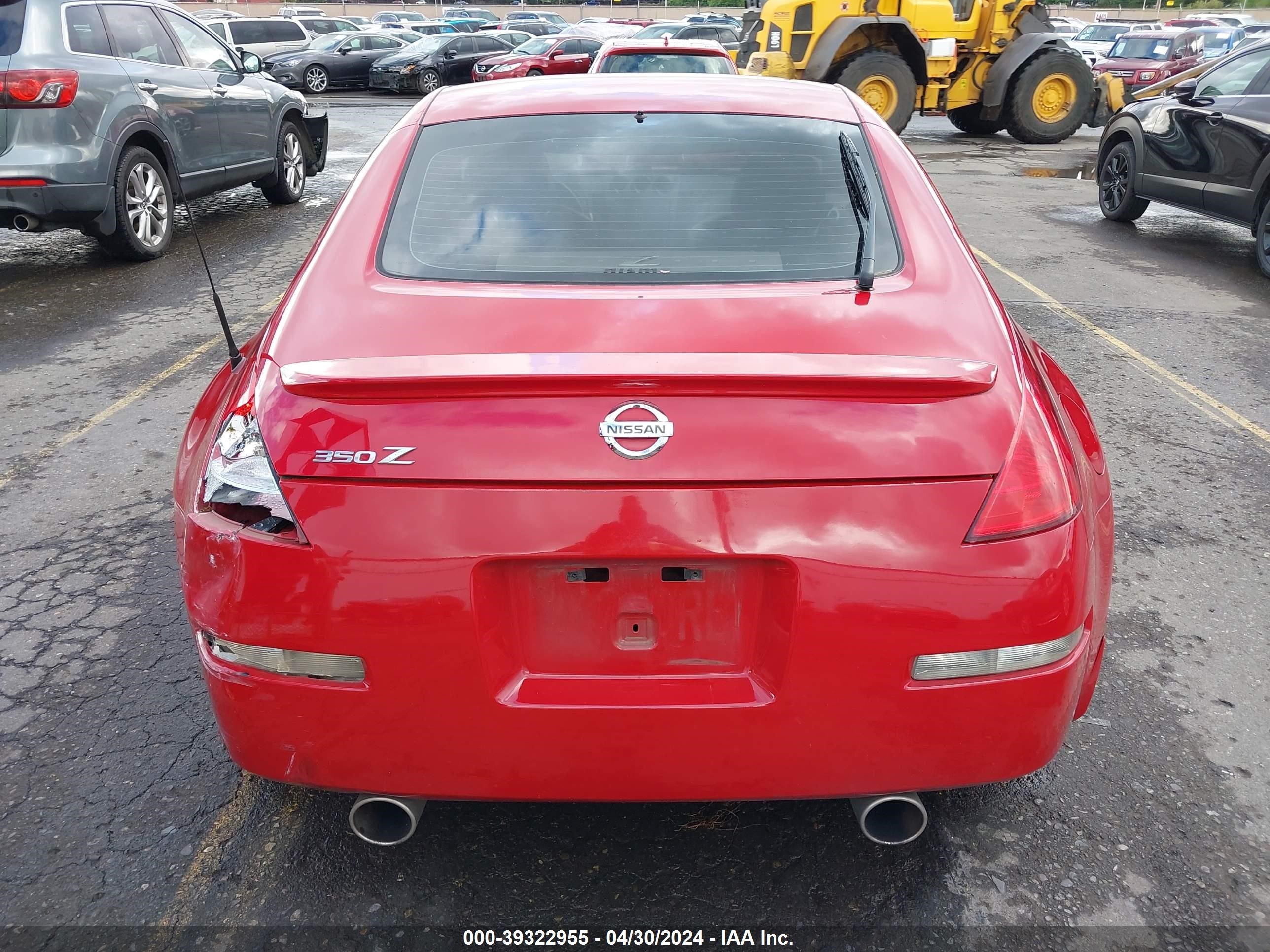 Photo 15 VIN: JN1AZ34E64M155025 - NISSAN 350Z 