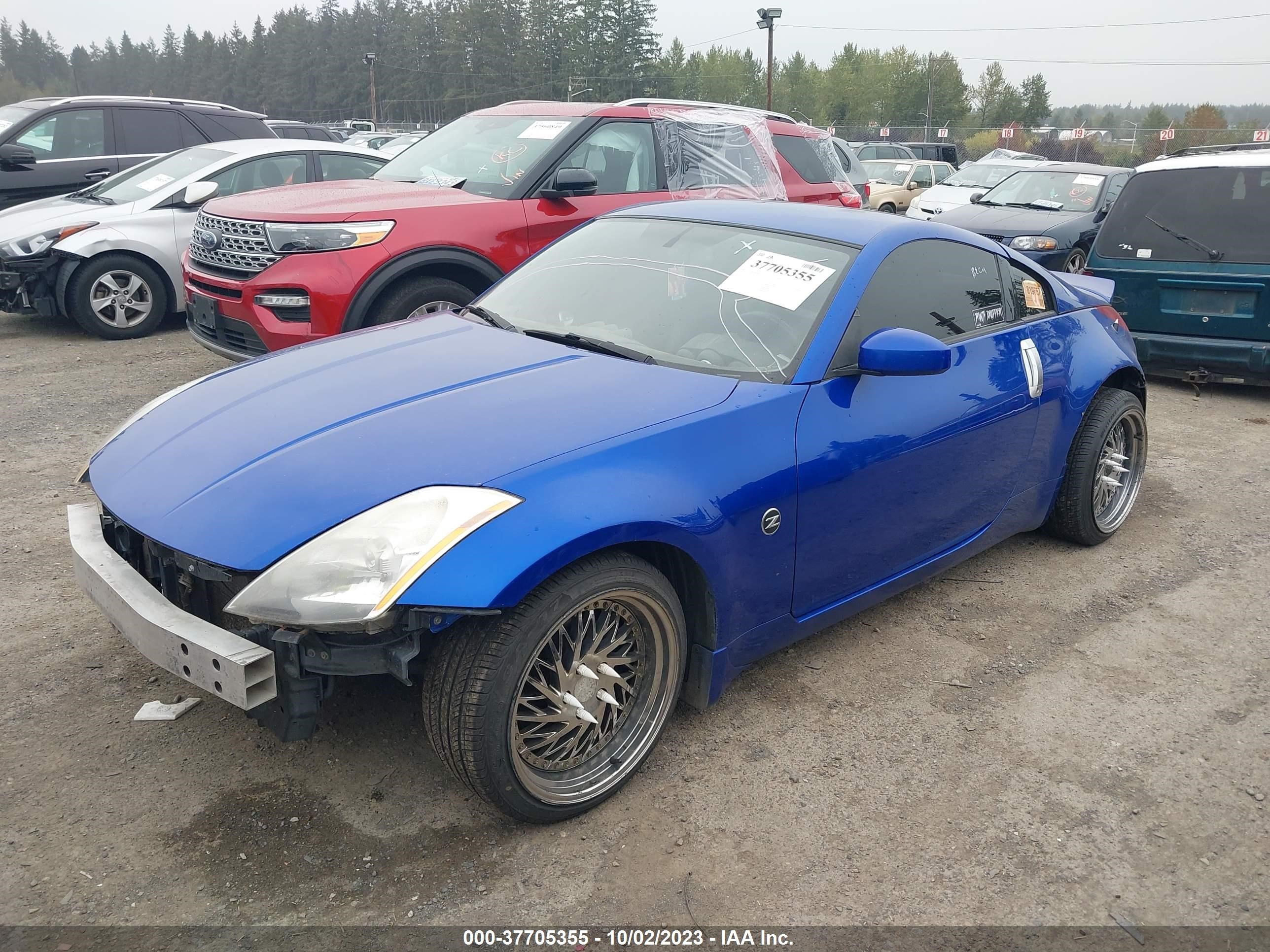 Photo 1 VIN: JN1AZ34E93T015393 - NISSAN 350Z 