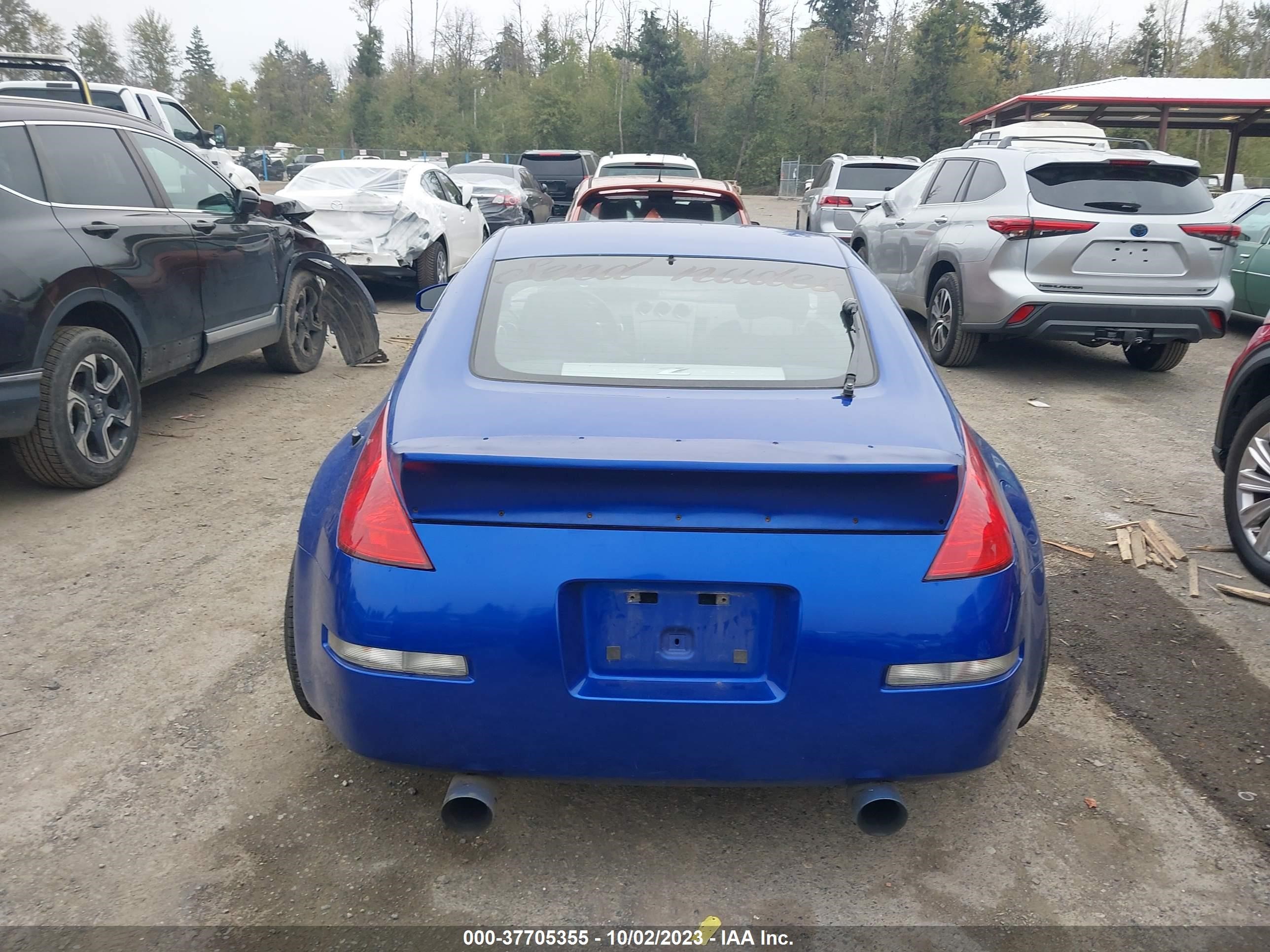 Photo 15 VIN: JN1AZ34E93T015393 - NISSAN 350Z 