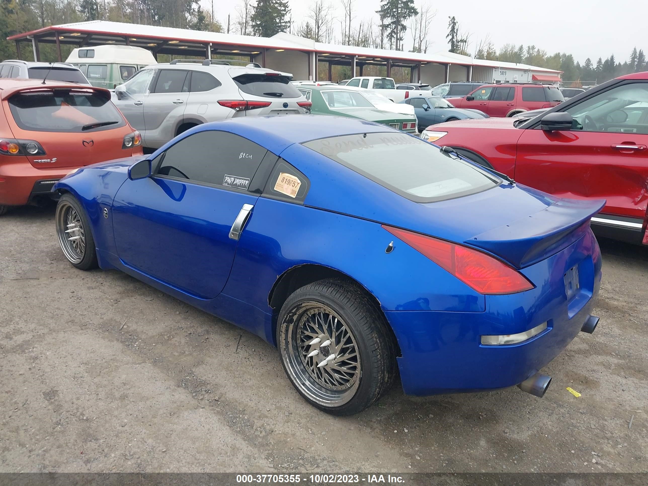 Photo 2 VIN: JN1AZ34E93T015393 - NISSAN 350Z 