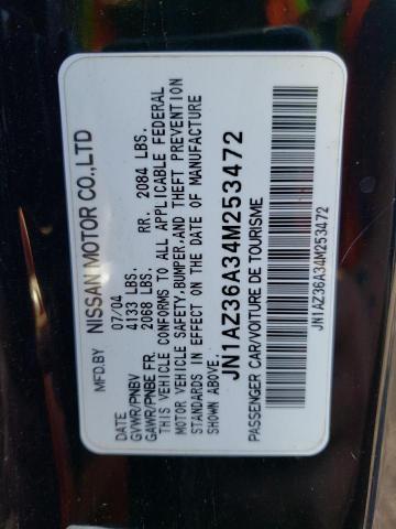 Photo 11 VIN: JN1AZ36A34M253472 - NISSAN 350Z 