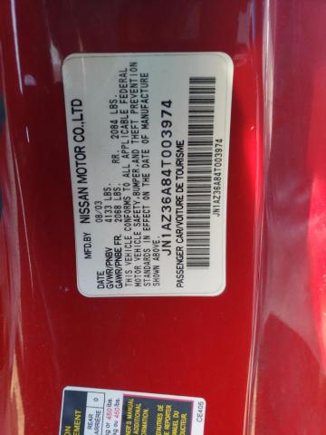 Photo 12 VIN: JN1AZ36A84T003974 - NISSAN 350Z 