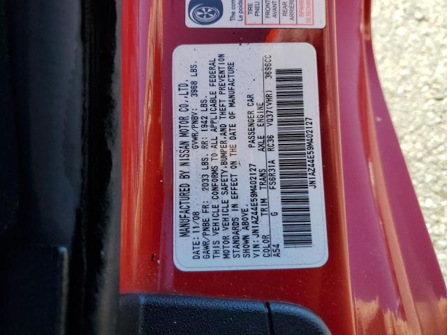 Photo 11 VIN: JN1AZ44E59M402127 - NISSAN 370Z 