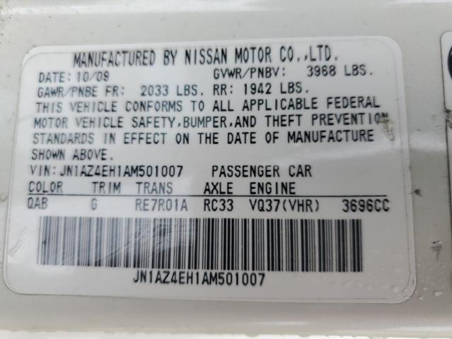 Photo 12 VIN: JN1AZ4EH1AM501007 - NISSAN 370Z 