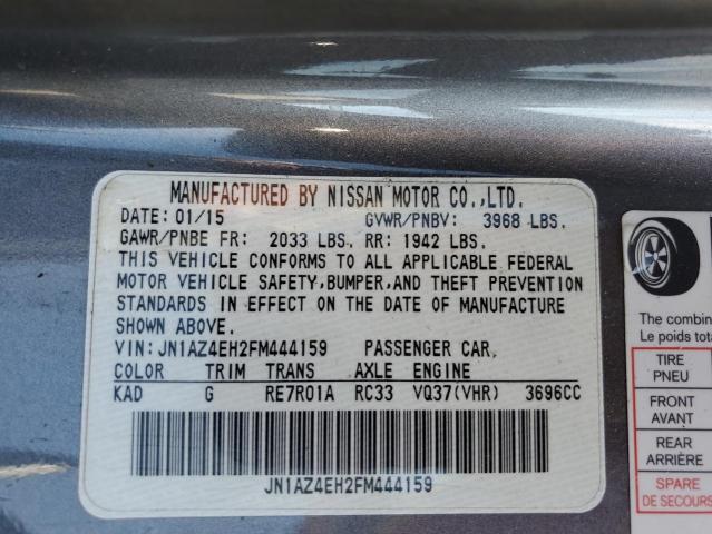 Photo 12 VIN: JN1AZ4EH2FM444159 - NISSAN 370Z BASE 