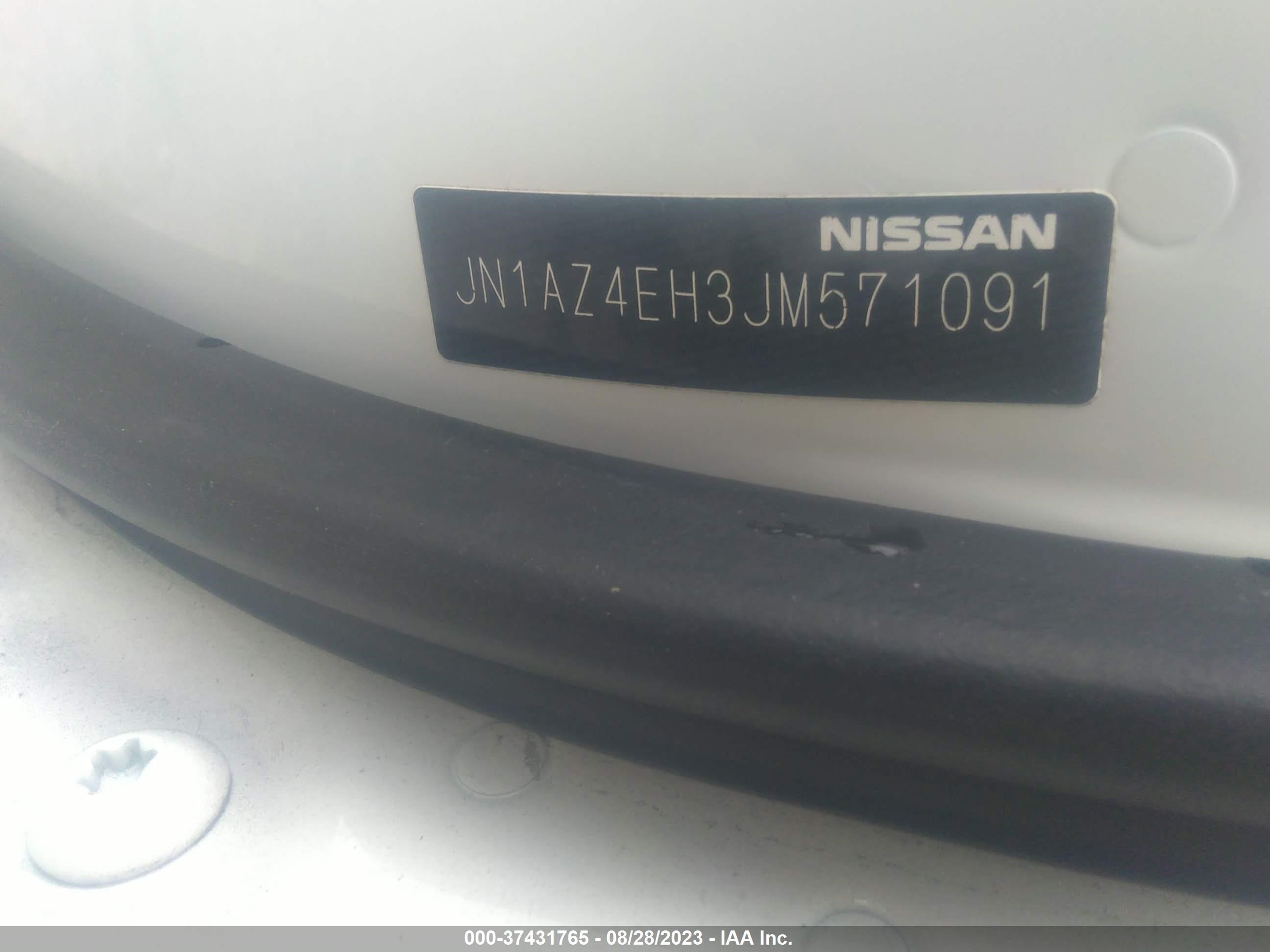 Photo 8 VIN: JN1AZ4EH3JM571091 - NISSAN 370Z 