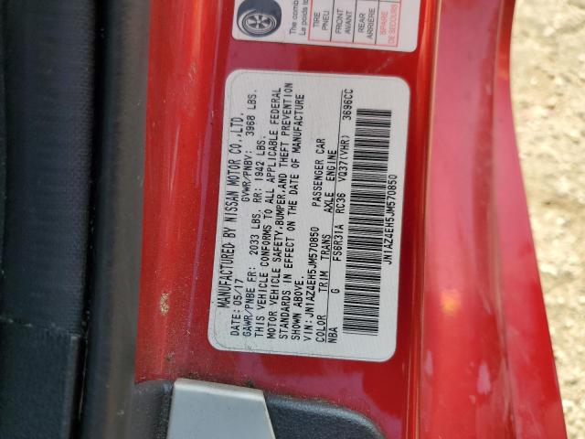 Photo 11 VIN: JN1AZ4EH5JM570850 - NISSAN 370Z BASE 