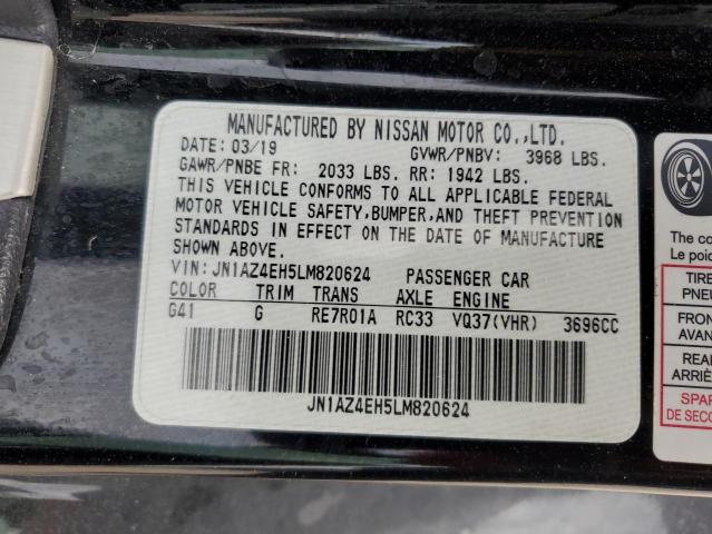 Photo 11 VIN: JN1AZ4EH5LM820624 - NISSAN 370Z 