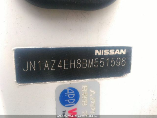 Photo 8 VIN: JN1AZ4EH8BM551596 - NISSAN 370Z 