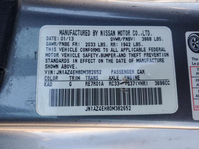 Photo 11 VIN: JN1AZ4EH8DM382652 - NISSAN 370Z BASE 