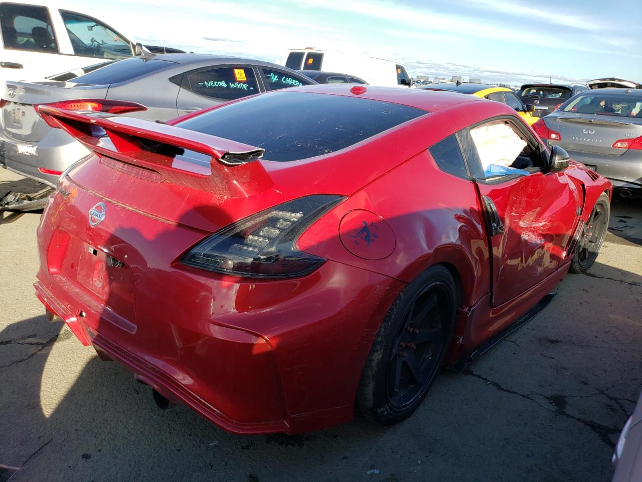 Photo 2 VIN: JN1AZ4EH8HM951683 - NISSAN 370Z 