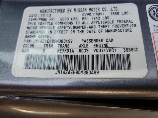 Photo 12 VIN: JN1AZ4EH9DM383499 - NISSAN 370Z BASE 