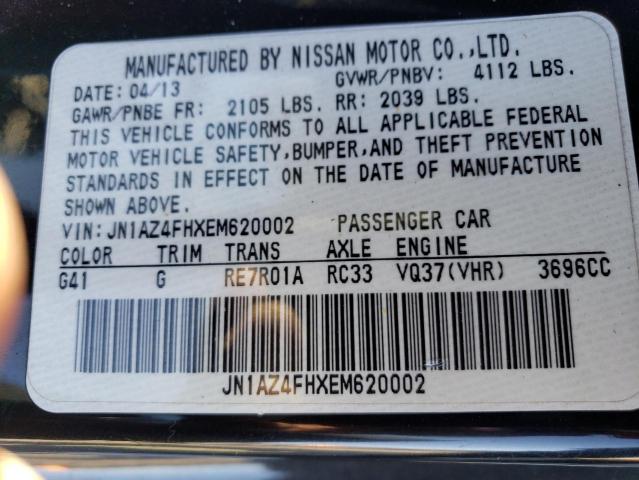 Photo 12 VIN: JN1AZ4FHXEM620002 - NISSAN 370Z 