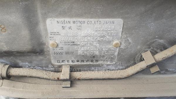 Photo 2 VIN: JN1BB41S8YW006778 - NISSAN SUNNY 