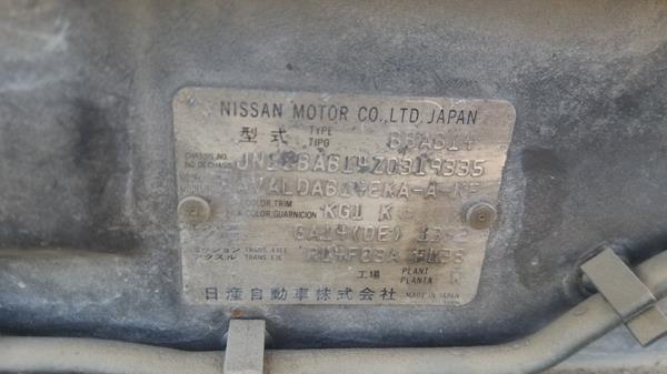 Photo 2 VIN: JN1BBAB14Z0319335 - NISSAN SUNNY 