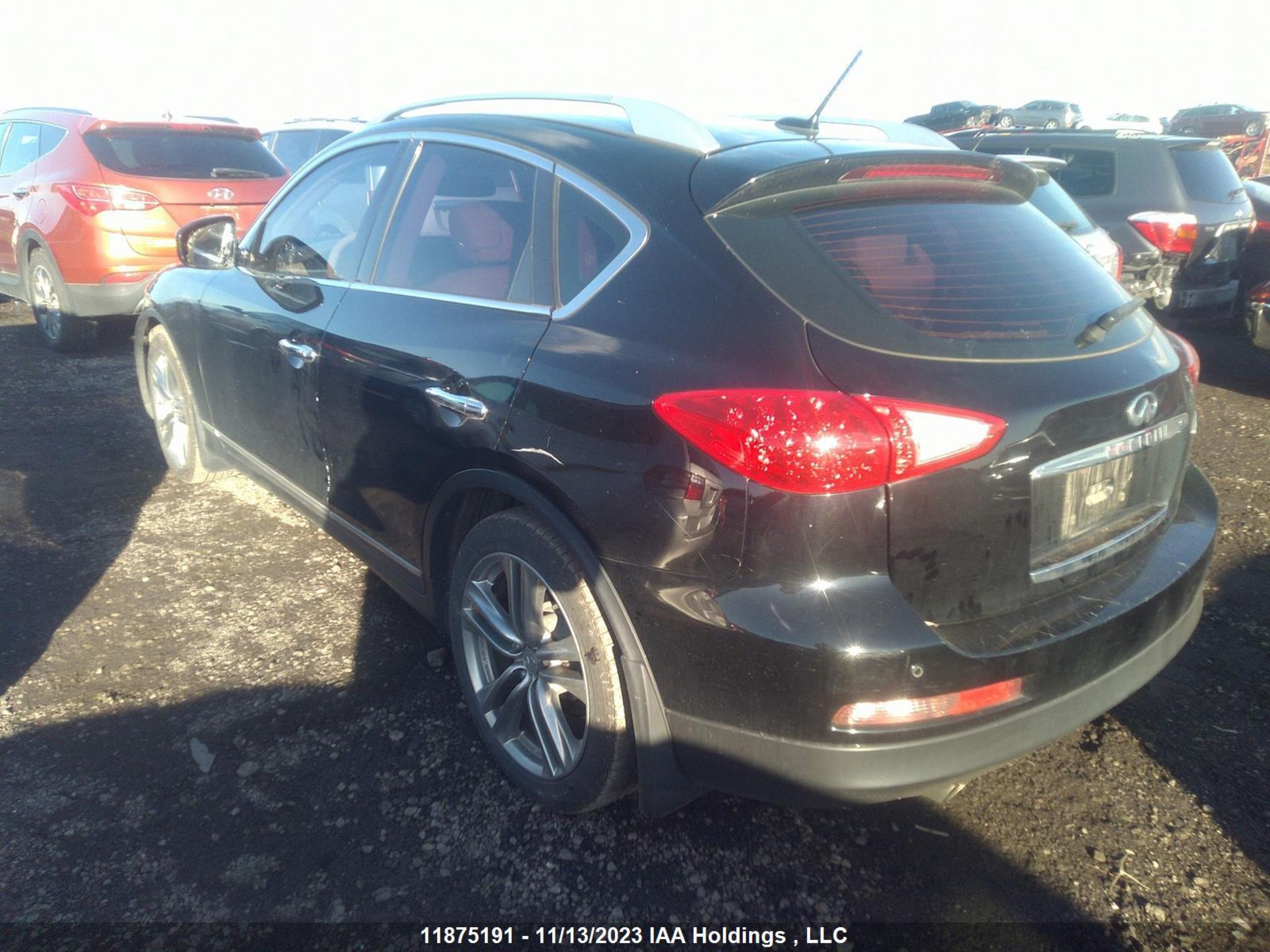 Photo 2 VIN: JN1BJ0HR4DM481168 - INFINITI EX 