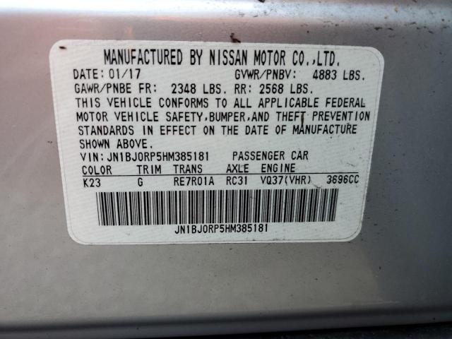 Photo 13 VIN: JN1BJ0RP5HM385181 - INFINITI QX50 