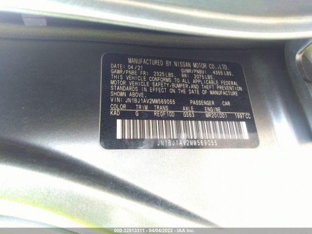 Photo 8 VIN: JN1BJ1AV2MW569055 - NISSAN ROGUE SPORT 