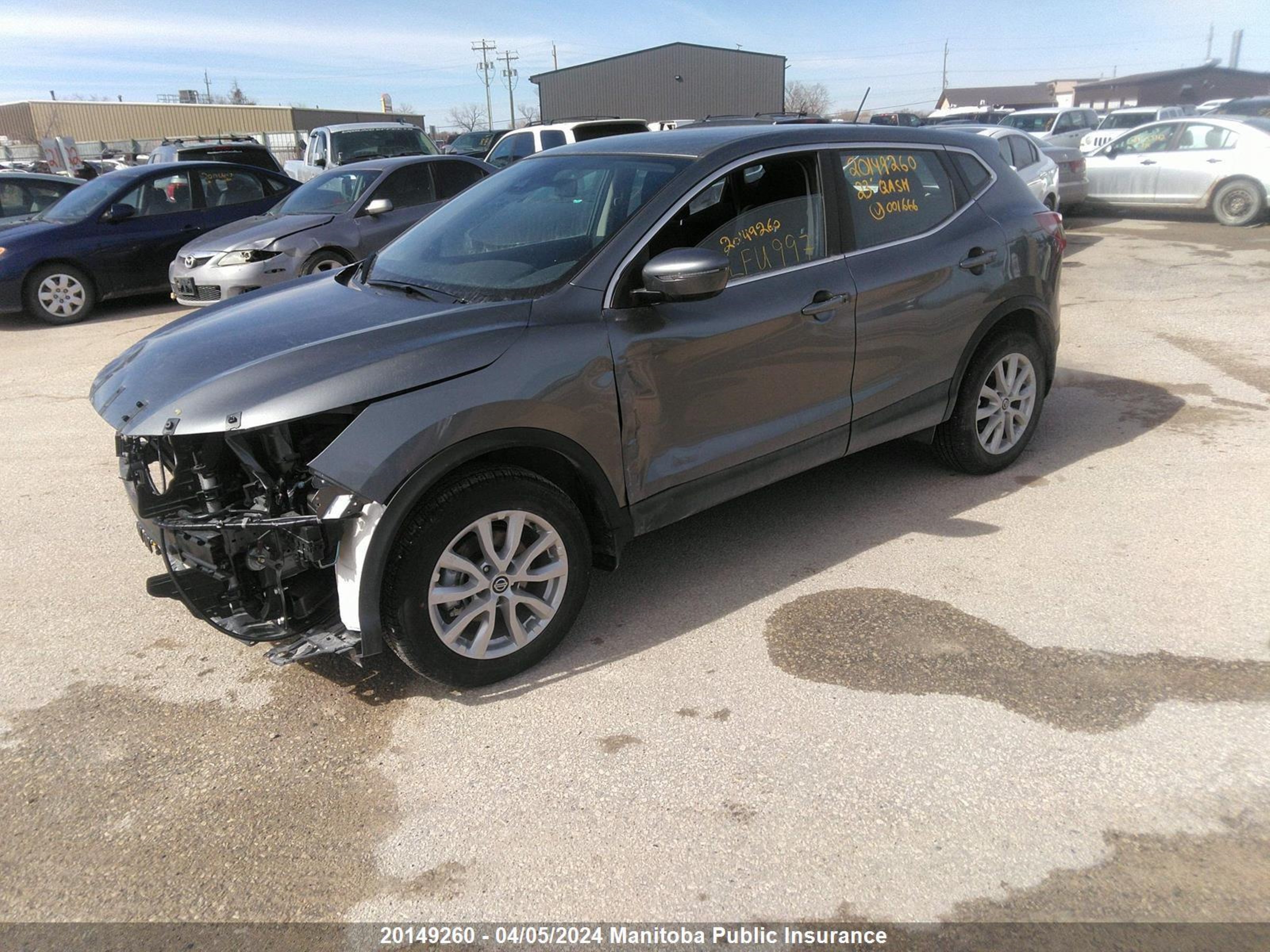 Photo 1 VIN: JN1BJ1AV2PW001666 - NISSAN QASHQAI 