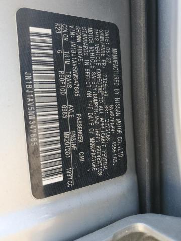 Photo 11 VIN: JN1BJ1AV5NW347885 - NISSAN ROGUE 