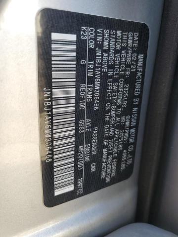 Photo 12 VIN: JN1BJ1AV6MW306468 - NISSAN ROGUE SPOR 