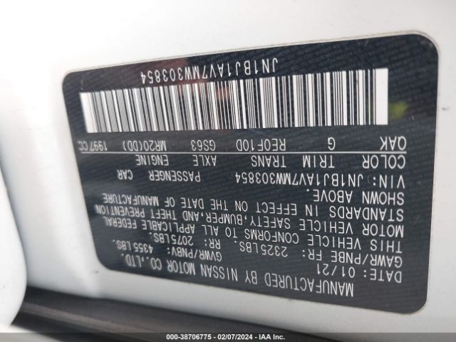 Photo 8 VIN: JN1BJ1AV7MW303854 - NISSAN ROGUE SPORT 