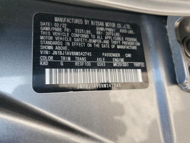 Photo 12 VIN: JN1BJ1AV8NW342745 - NISSAN ROGUE 