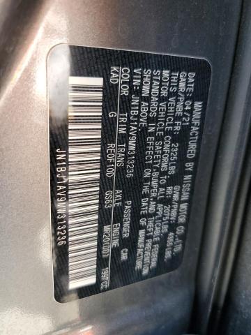 Photo 11 VIN: JN1BJ1AV9MW313236 - NISSAN ROGUE SPOR 