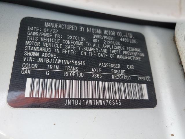 Photo 12 VIN: JN1BJ1AW1NW476845 - NISSAN ROGUE SPOR 