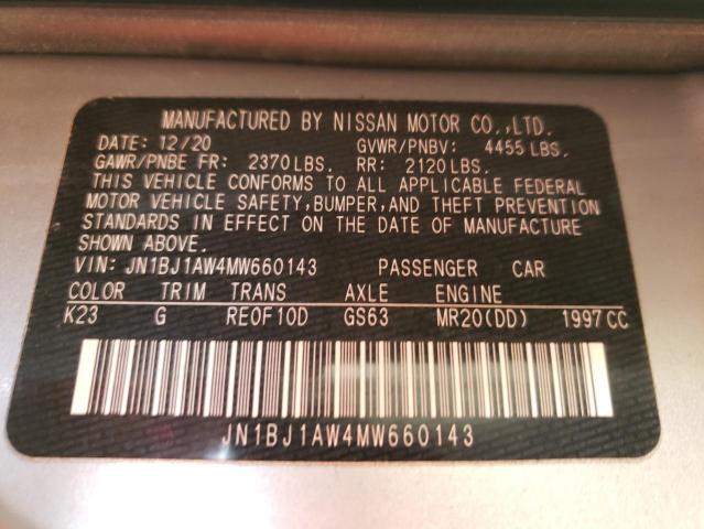 Photo 13 VIN: JN1BJ1AW4MW660143 - NISSAN ROGUE SPOR 