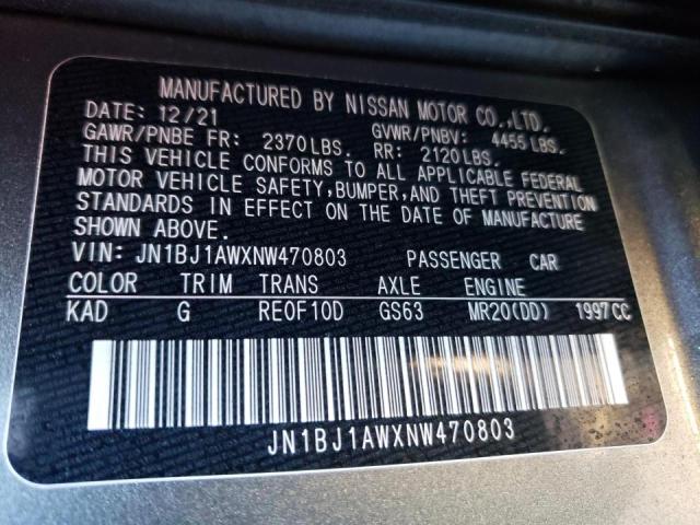 Photo 9 VIN: JN1BJ1AWXNW470803 - NISSAN ROGUE 