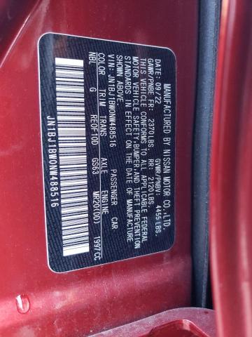 Photo 11 VIN: JN1BJ1BW0NW488516 - NISSAN ROGUE SPOR 