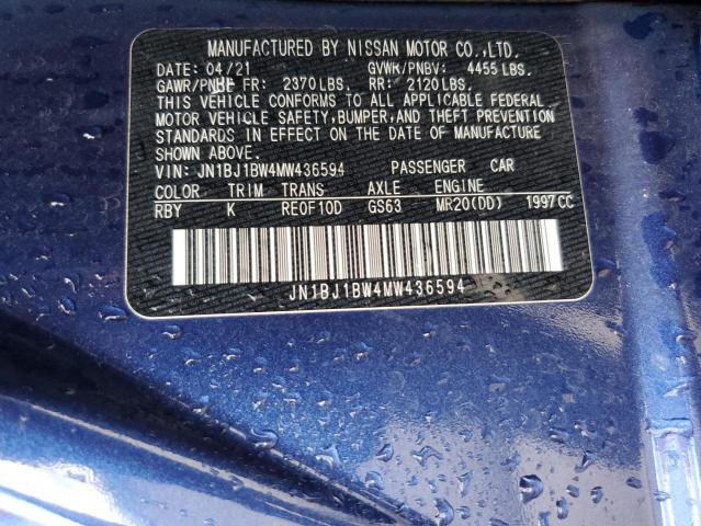 Photo 11 VIN: JN1BJ1BW4MW436594 - NISSAN ROGUE 