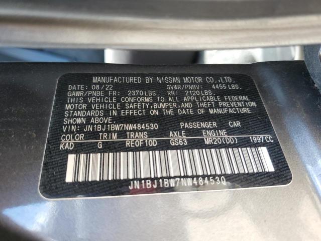 Photo 12 VIN: JN1BJ1BW7NW484530 - NISSAN ROGUE 