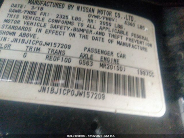 Photo 8 VIN: JN1BJ1CP0JW157209 - NISSAN ROGUE SPORT 