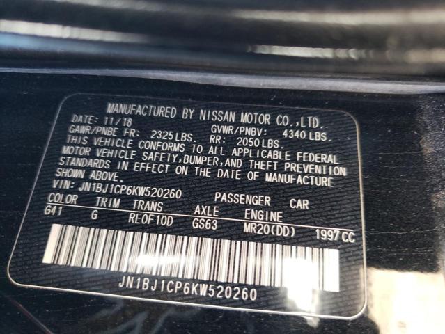 Photo 11 VIN: JN1BJ1CP6KW520260 - NISSAN ROGUE 