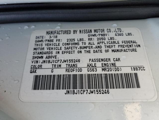 Photo 11 VIN: JN1BJ1CP7JW155246 - NISSAN ROGUE SPOR 