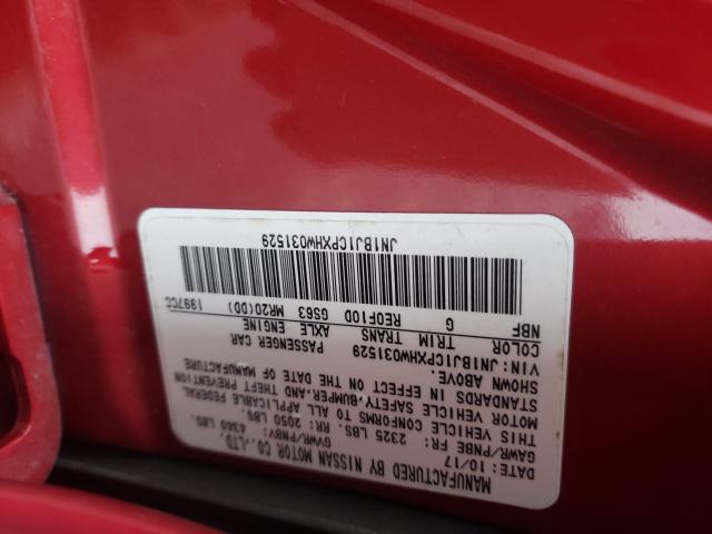 Photo 9 VIN: JN1BJ1CPXHW031529 - NISSAN ROGUE 