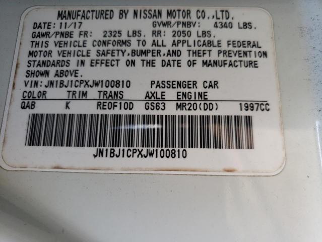 Photo 12 VIN: JN1BJ1CPXJW100810 - NISSAN ROGUE 