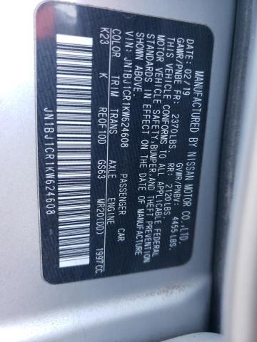 Photo 11 VIN: JN1BJ1CR1KW624608 - NISSAN ROGUE 