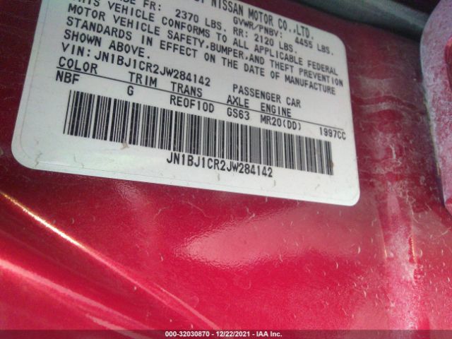 Photo 8 VIN: JN1BJ1CR2JW284142 - NISSAN ROGUE SPORT 