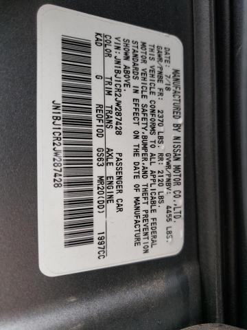 Photo 12 VIN: JN1BJ1CR2JW287428 - NISSAN ROGUE SPOR 