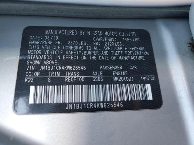 Photo 11 VIN: JN1BJ1CR4KW626546 - NISSAN ROGUE 