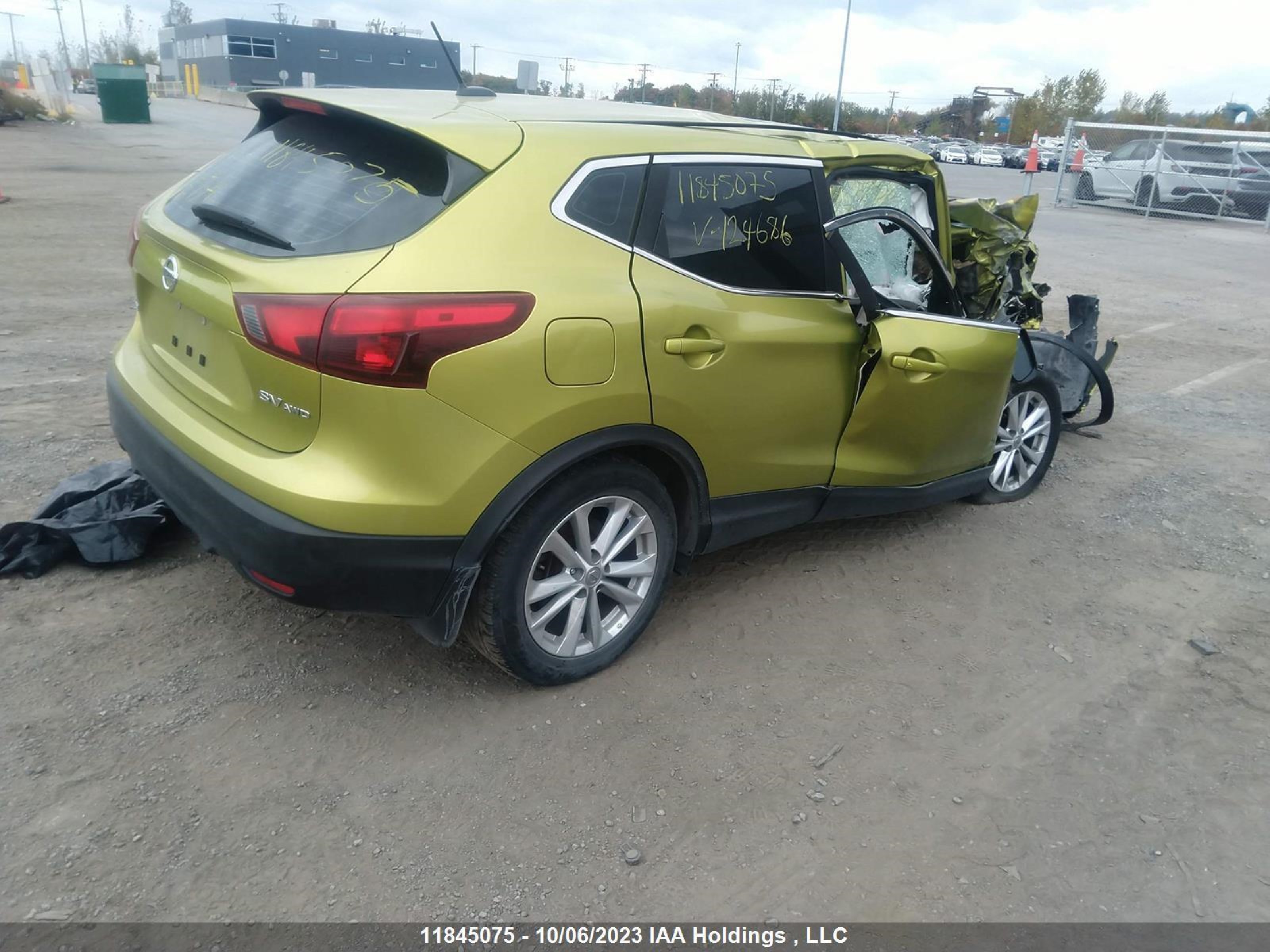 Photo 3 VIN: JN1BJ1CR7HW124686 - NISSAN QASHQAI 