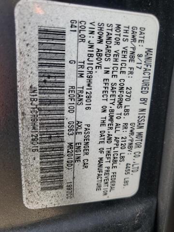 Photo 11 VIN: JN1BJ1CR9HW129016 - NISSAN ROGUE 