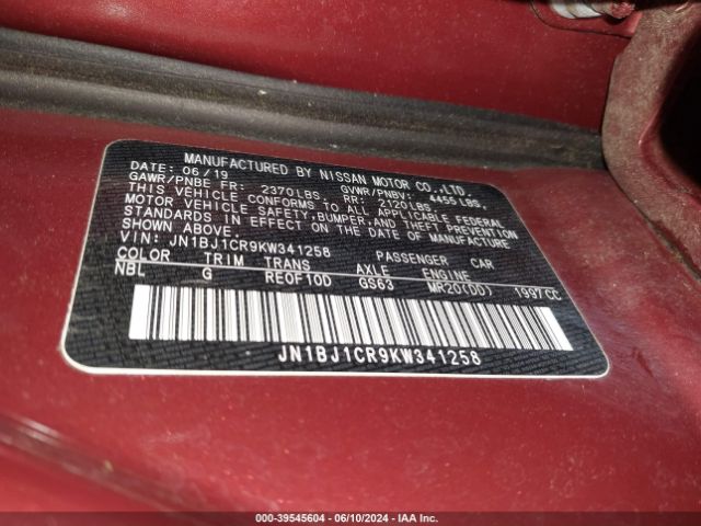 Photo 8 VIN: JN1BJ1CR9KW341258 - NISSAN ROGUE SPORT 