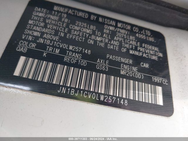 Photo 8 VIN: JN1BJ1CV0LW257148 - NISSAN ROGUE SPORT 