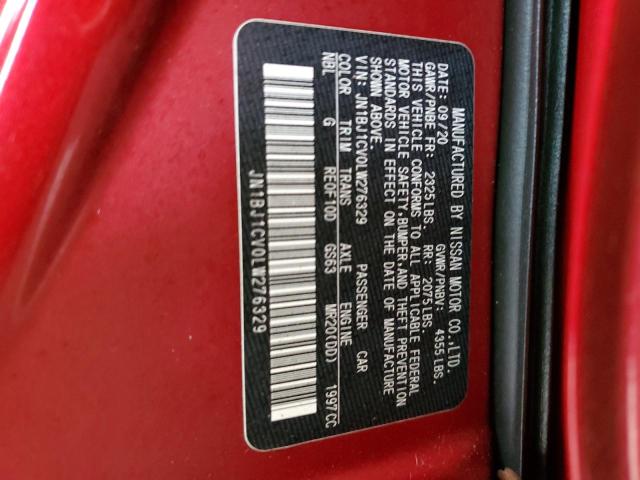 Photo 12 VIN: JN1BJ1CV0LW276329 - NISSAN ROGUE SPOR 