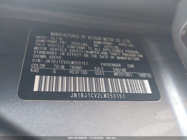 Photo 8 VIN: JN1BJ1CV2LW253151 - NISSAN ROGUE SPORT 